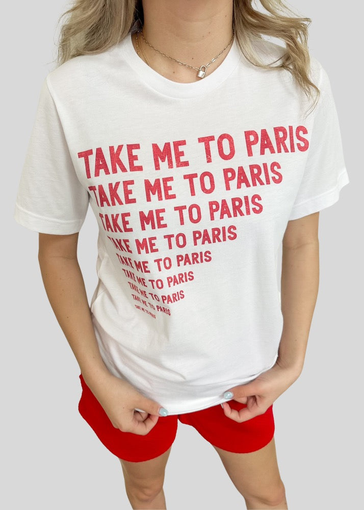 Take Me To Paris Graphic Tee