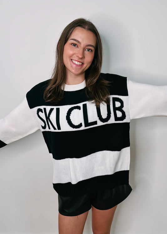 Ski Club Knit Sweater