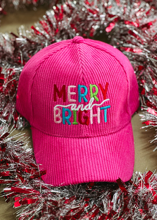 Pink Merry & Bright Hat