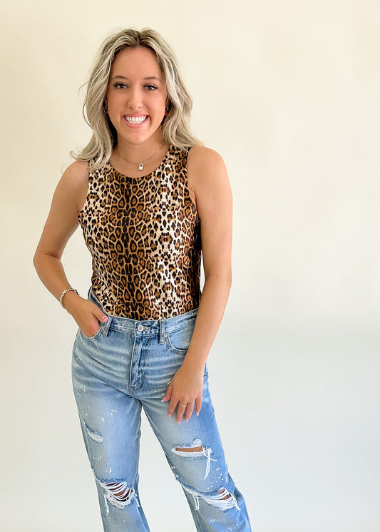 Long Day Leopard Bodysuit