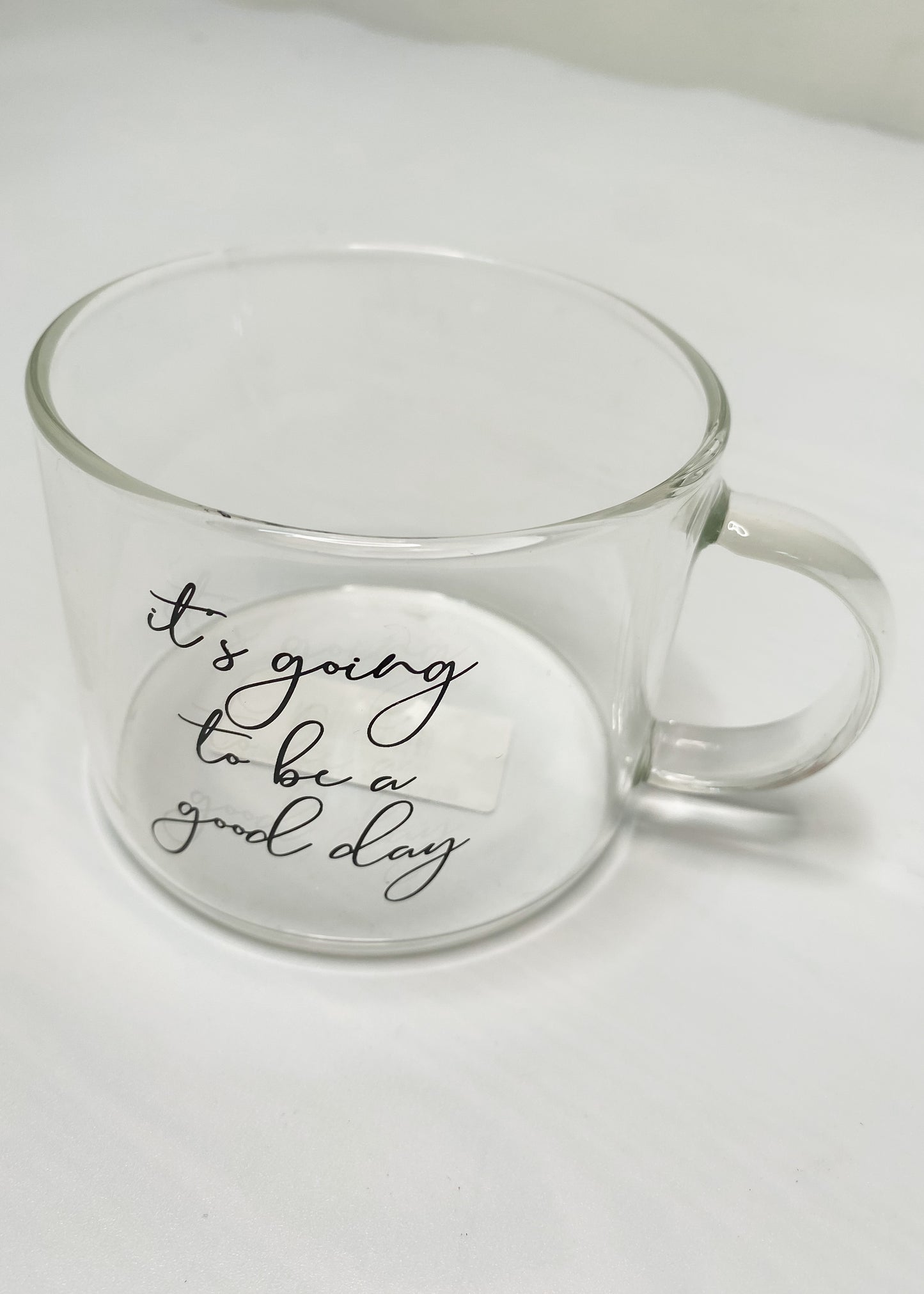 The Cutest Glass Mug