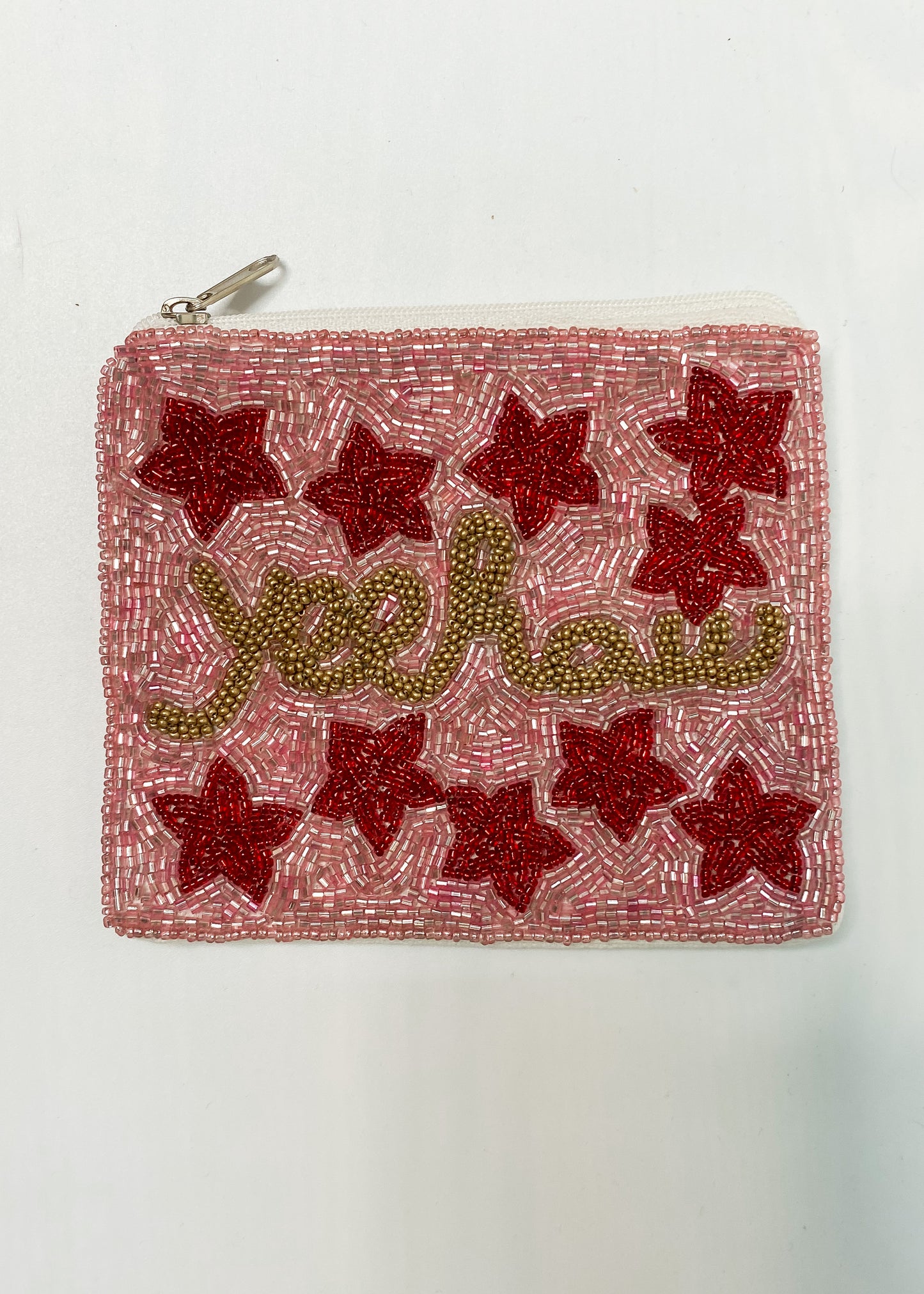 Big Beaded Yee Haw Coin Purse