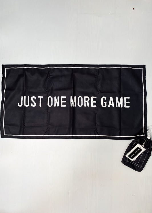 Just One More Game Sports Towel