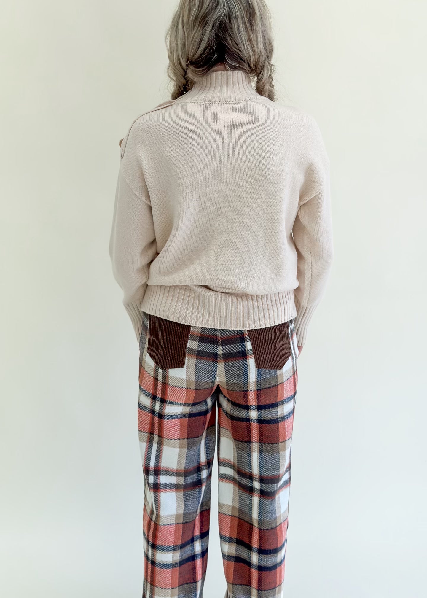 Brilliantly Beautiful Brown Plaid Pants