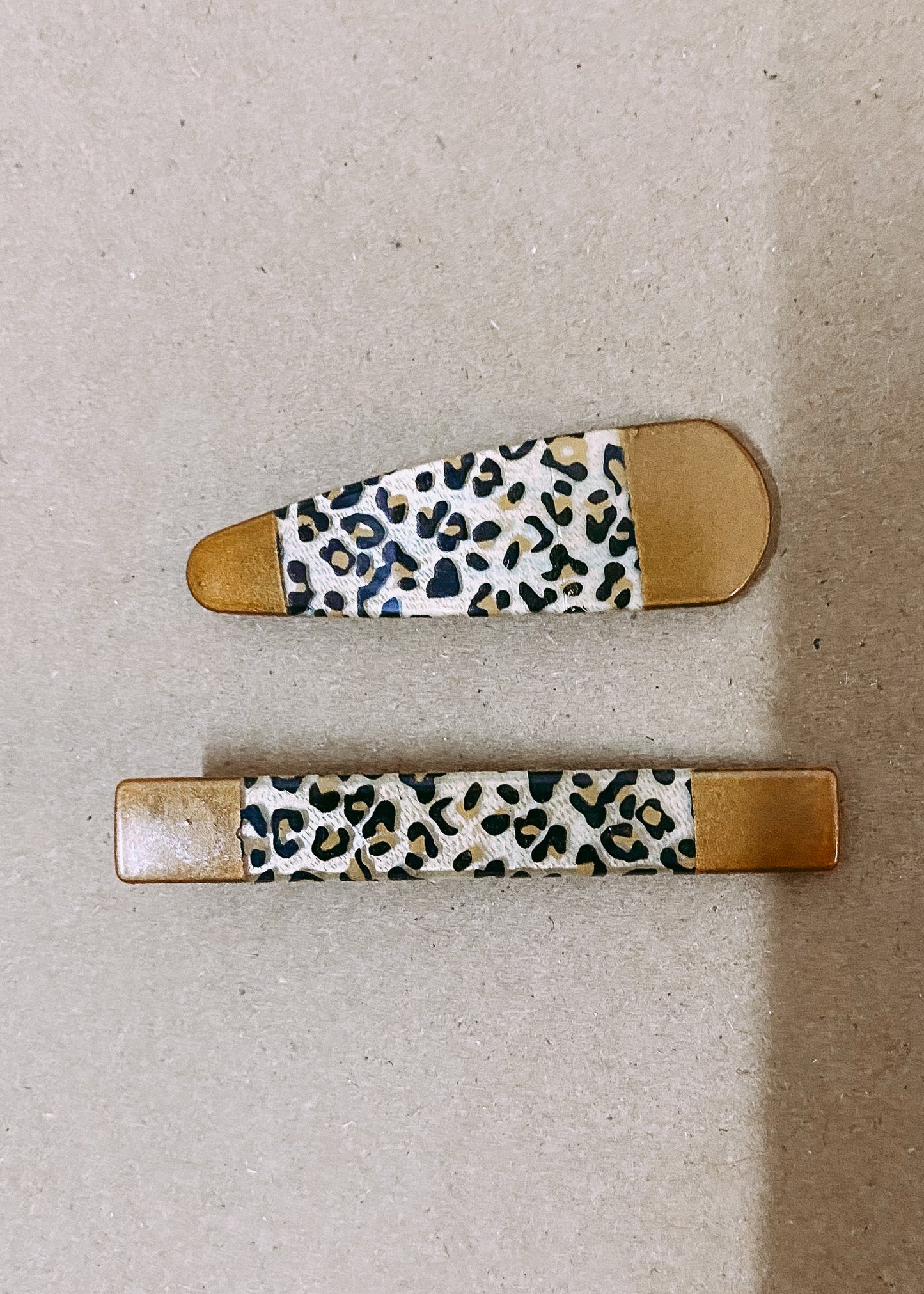 Leopard Clip Set