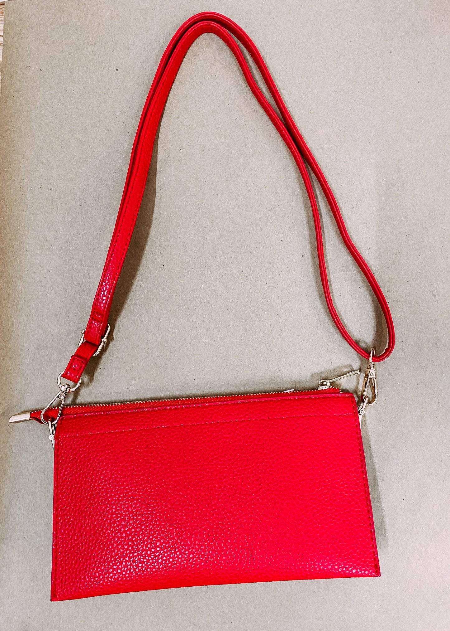 On The Town Red Crossbody