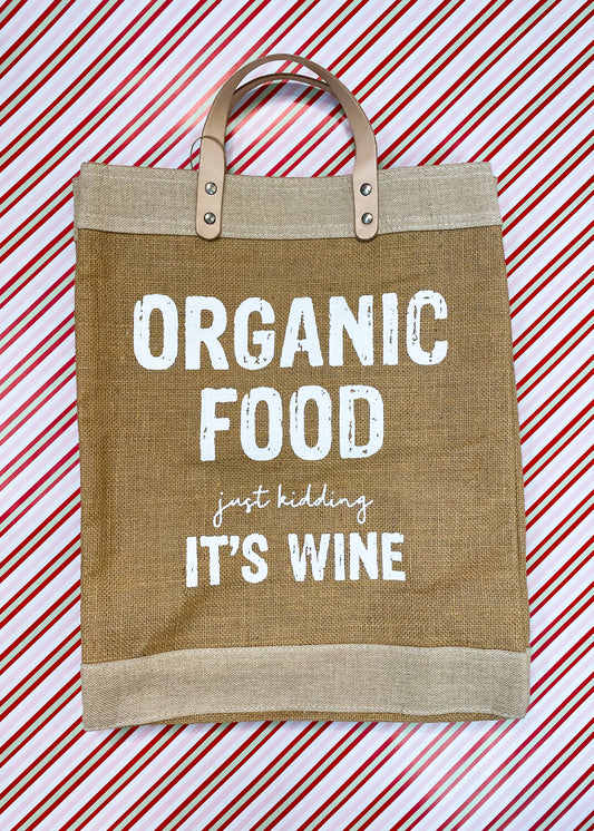 Just Kidding Market Tote