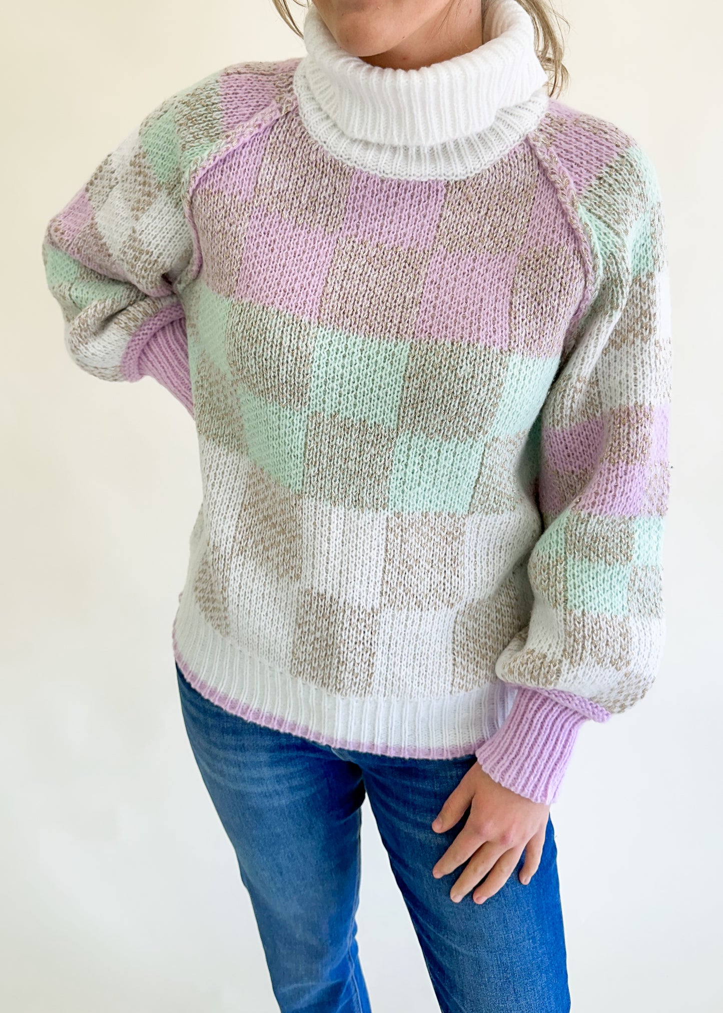 Winter Dream Turtle Neck Sweater