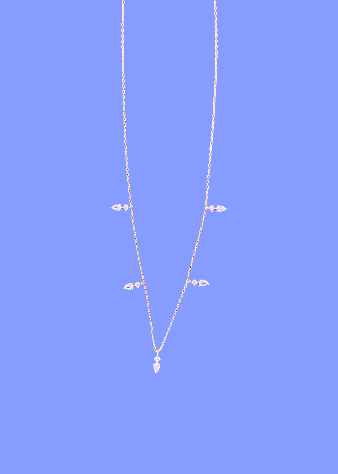 Diamond Arrow Small Neclace