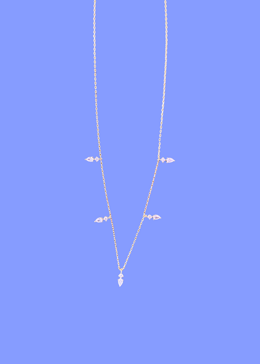 Diamond Arrow Small Neclace