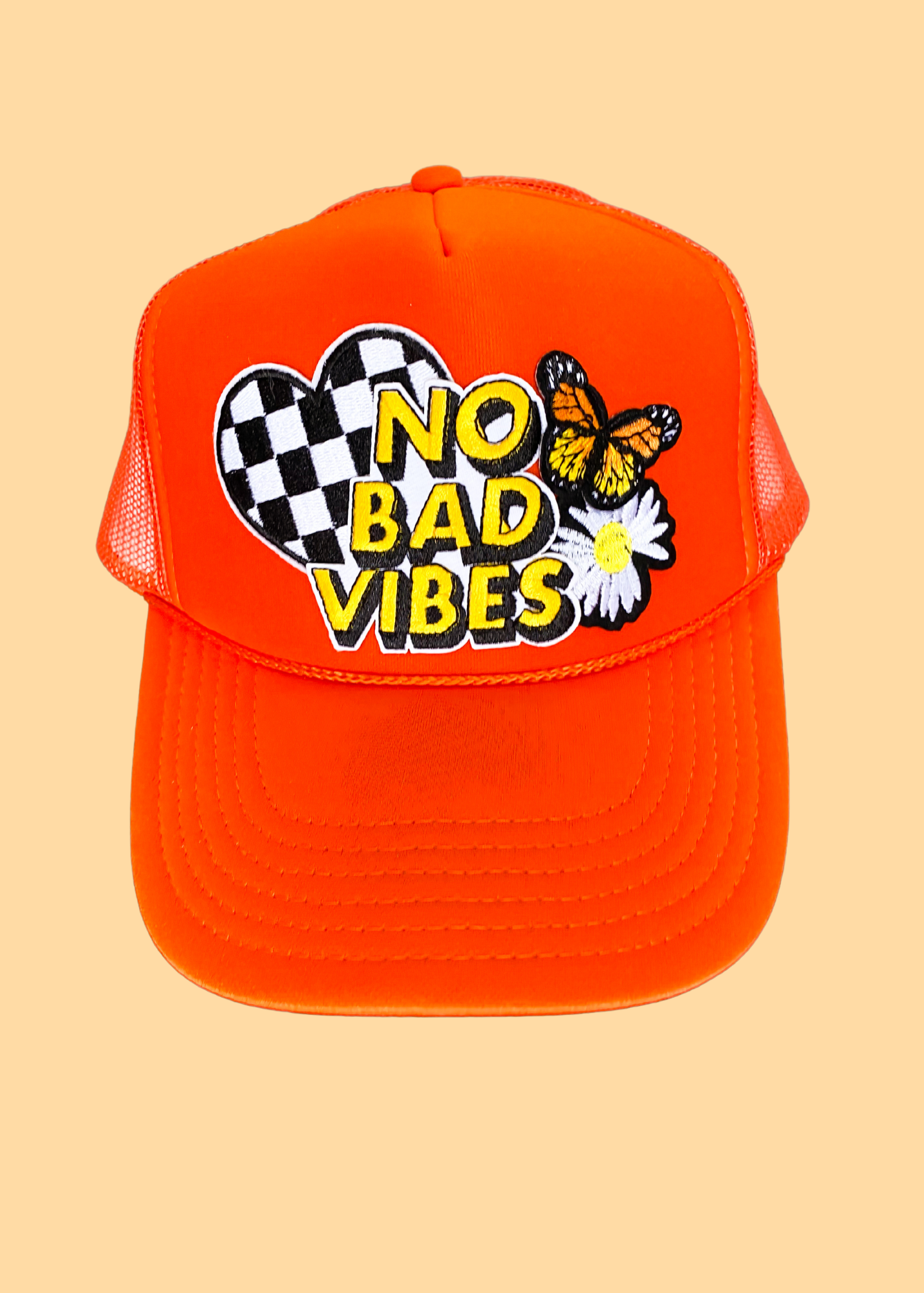 No Bad Vibes Trucker Hat