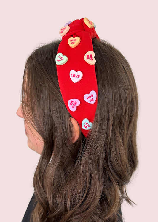 Sweetheart Valentine's Headband - Red