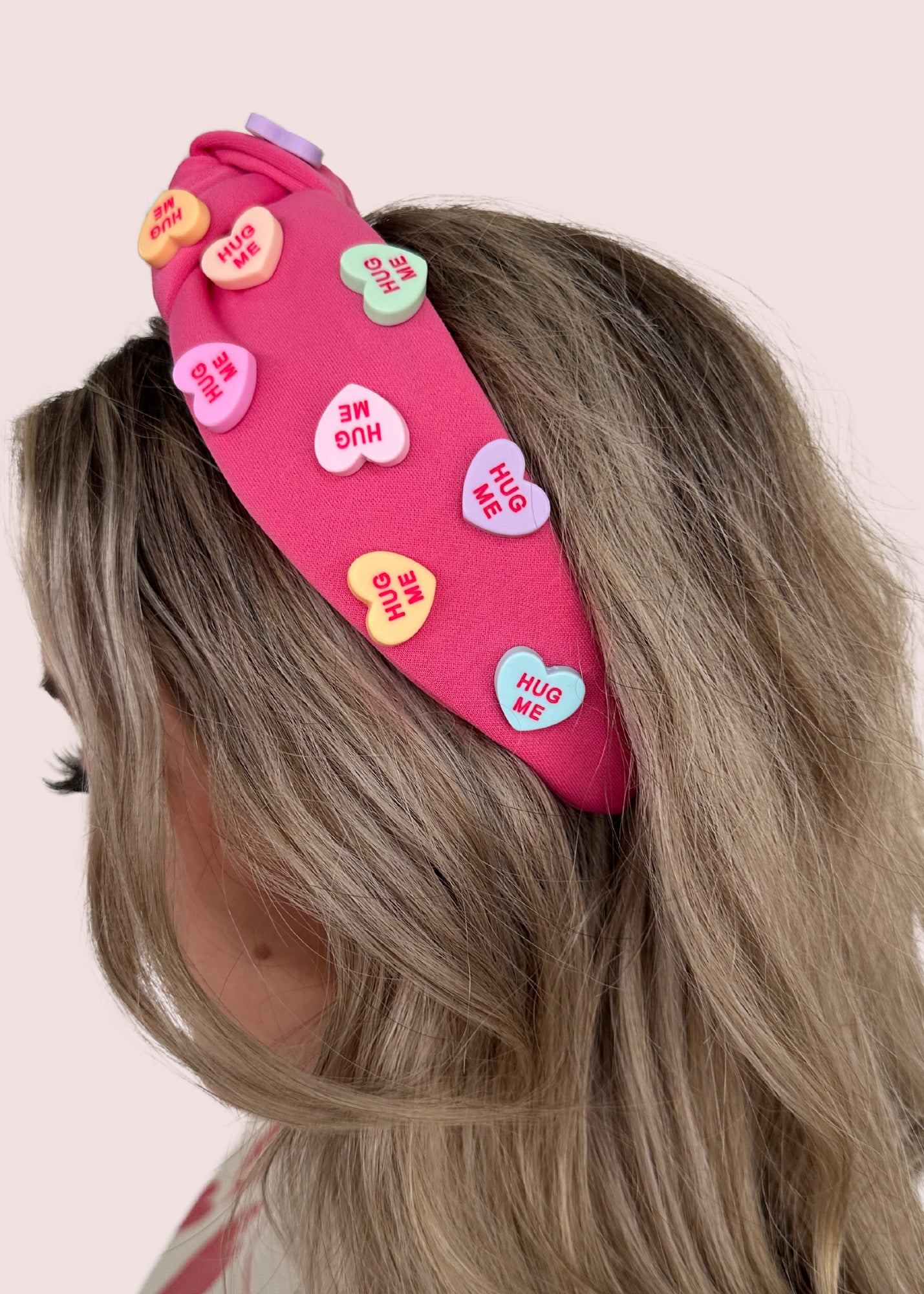 Sweetheart Valentine's Headband - Hot Pink