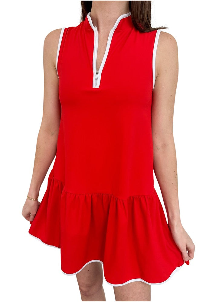 Lover Era Red Sleeveless Dress