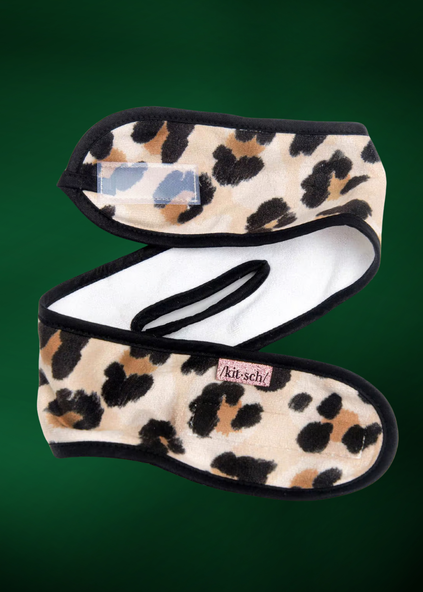 Microfiber Spa Headband - Leopard