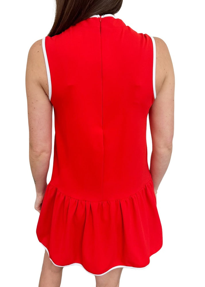 Lover Era Red Sleeveless Dress