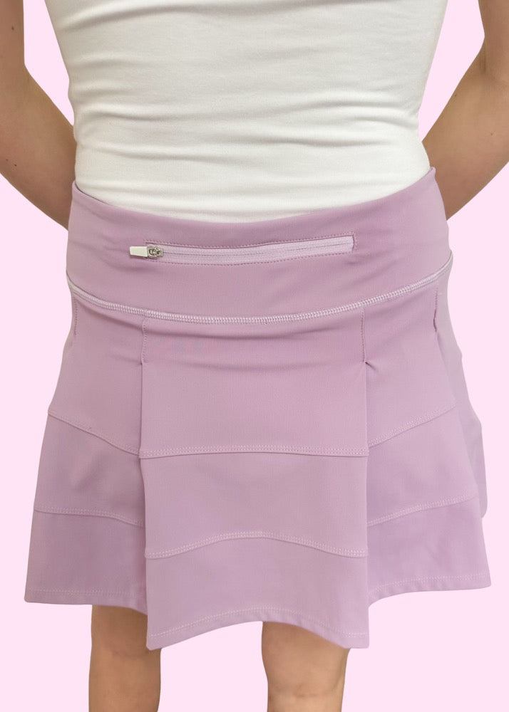Feeling Sporty Lavender Skirt
