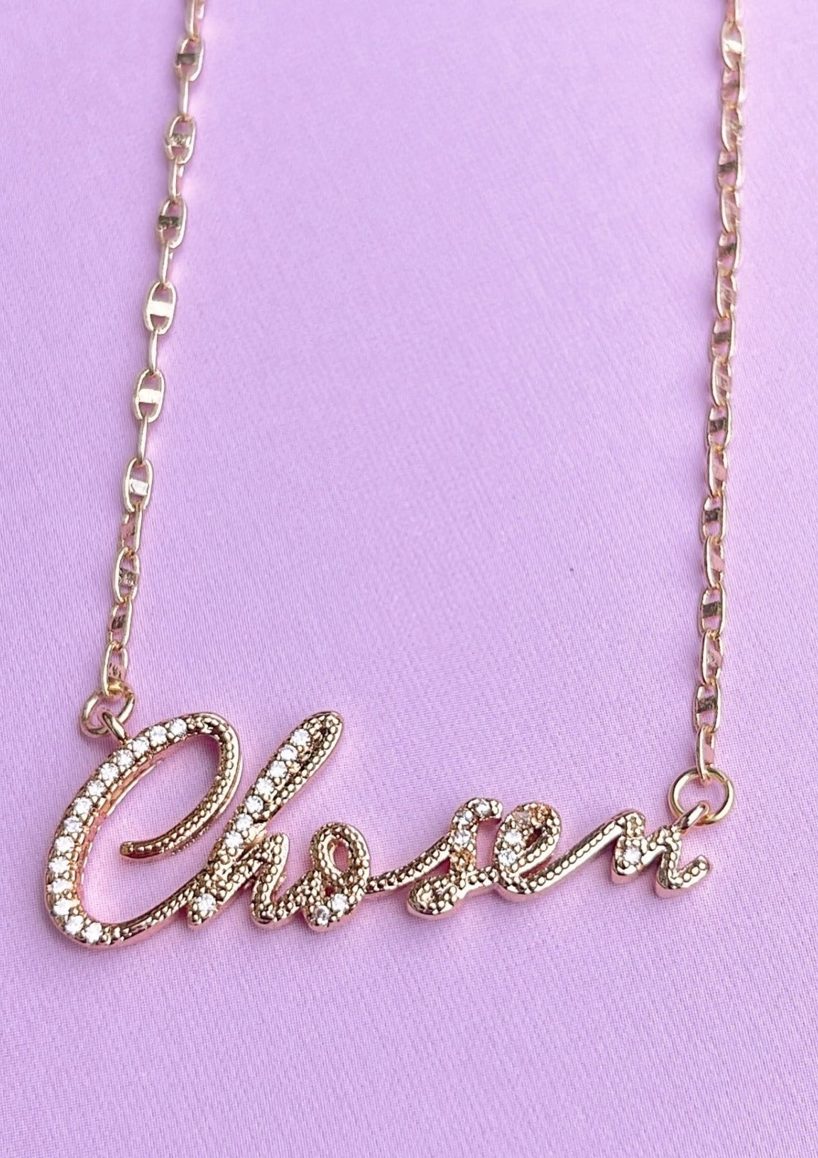 Chosen Gold Necklace