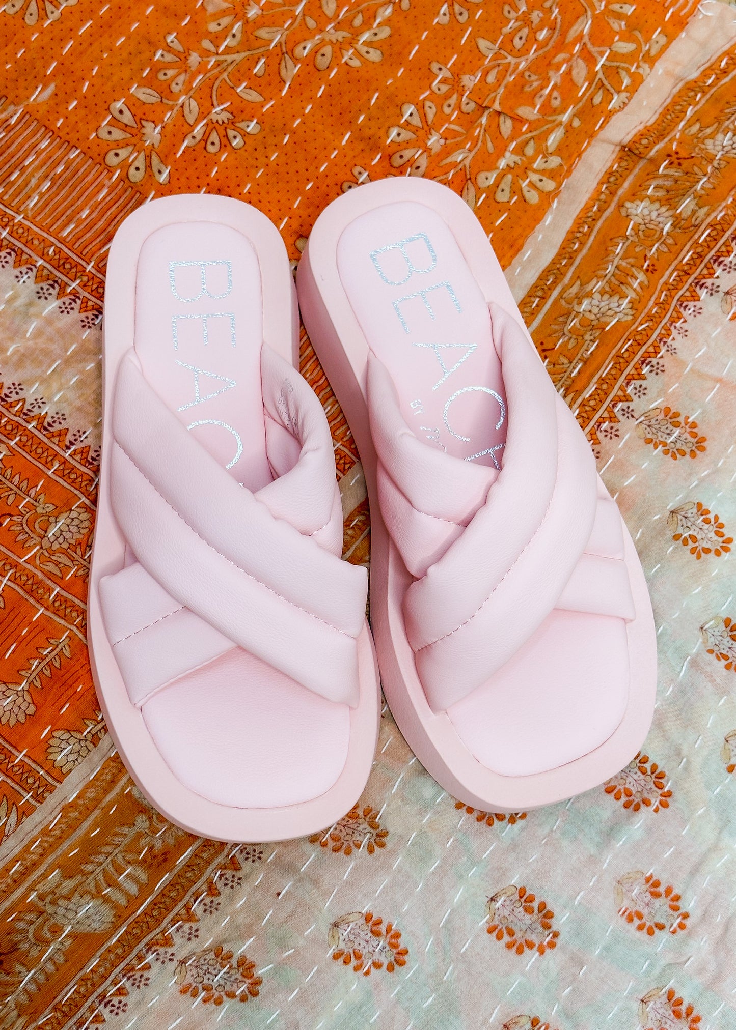 Piper Slide Sandals - Pink