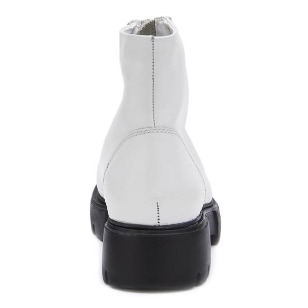 White Margot Ankle Booties