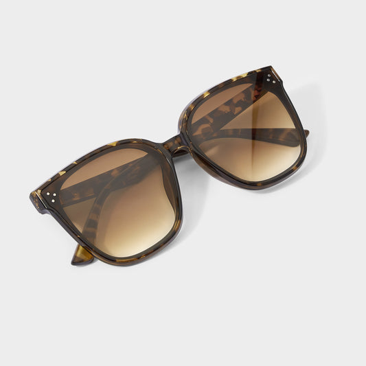 Savannah Brown Tortoiseshell Sunglasses