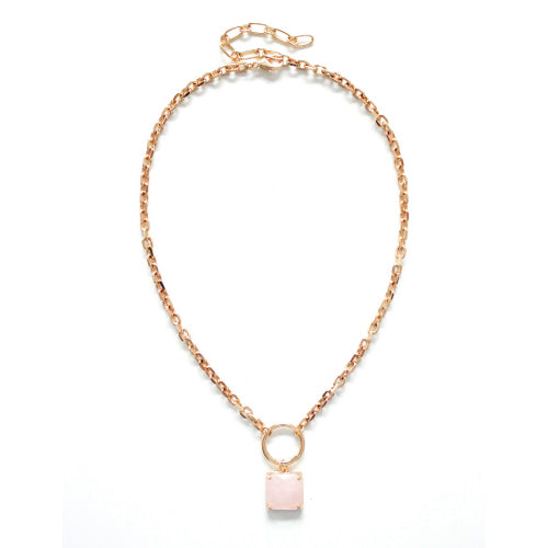 Benny Pink Quartz Necklace